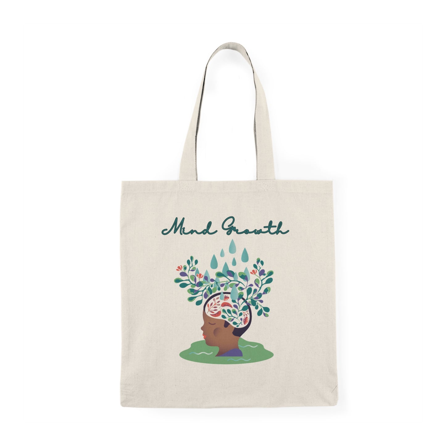 Mind Growth Natural Tote Bag