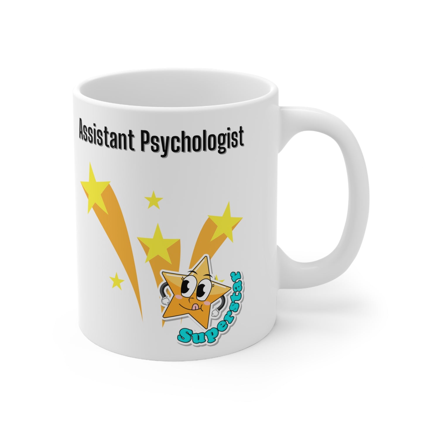 Superstar Assistant Psychologist Ceramic Coffee Mug, 11oz