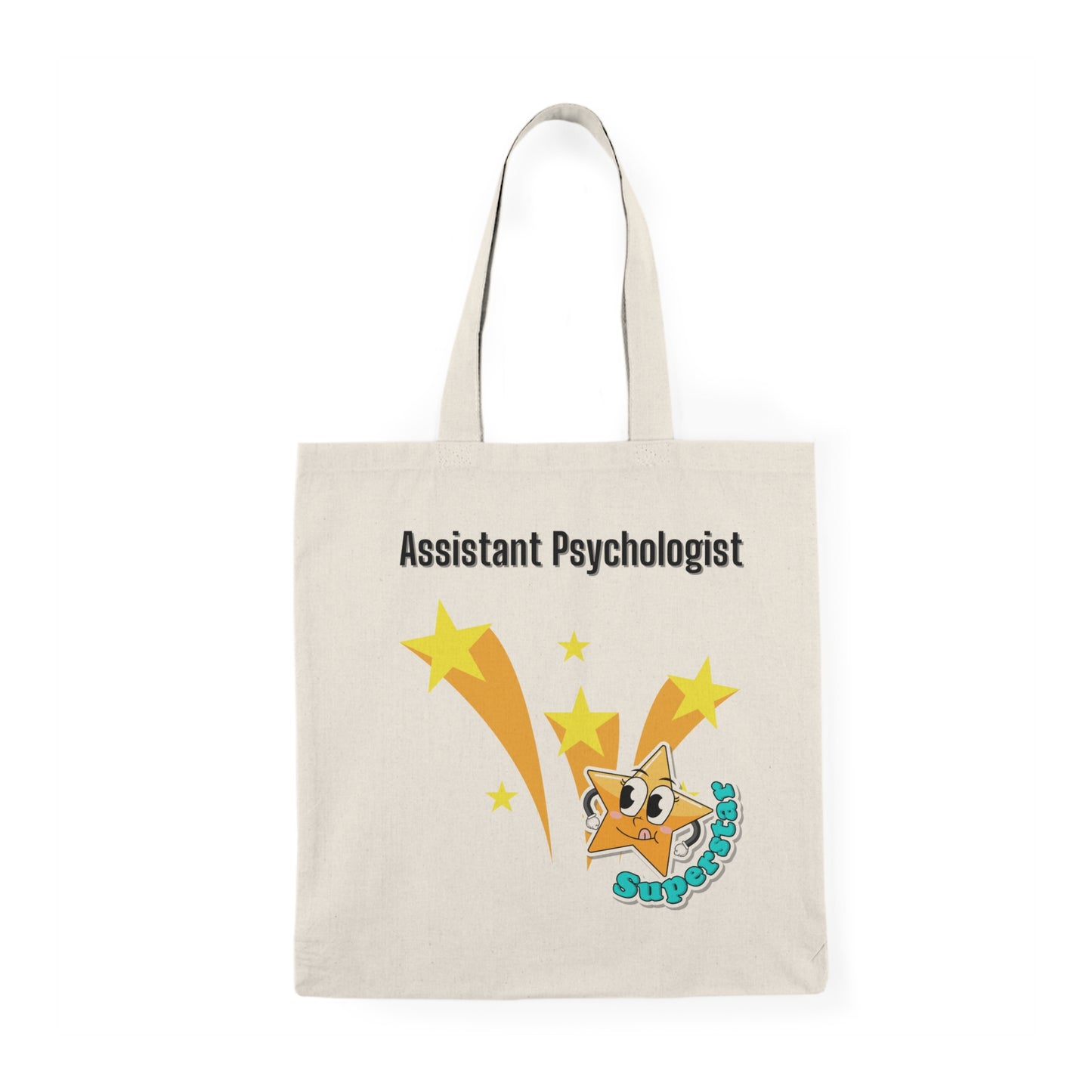 Superstar Assistant Psychologist Natural Tote Bag