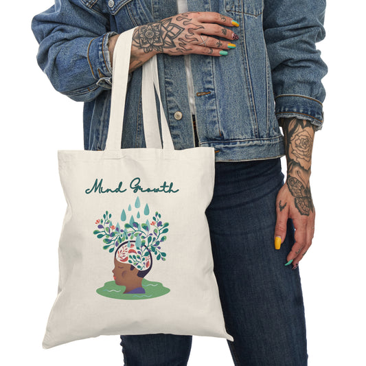 Mind Growth Natural Tote Bag