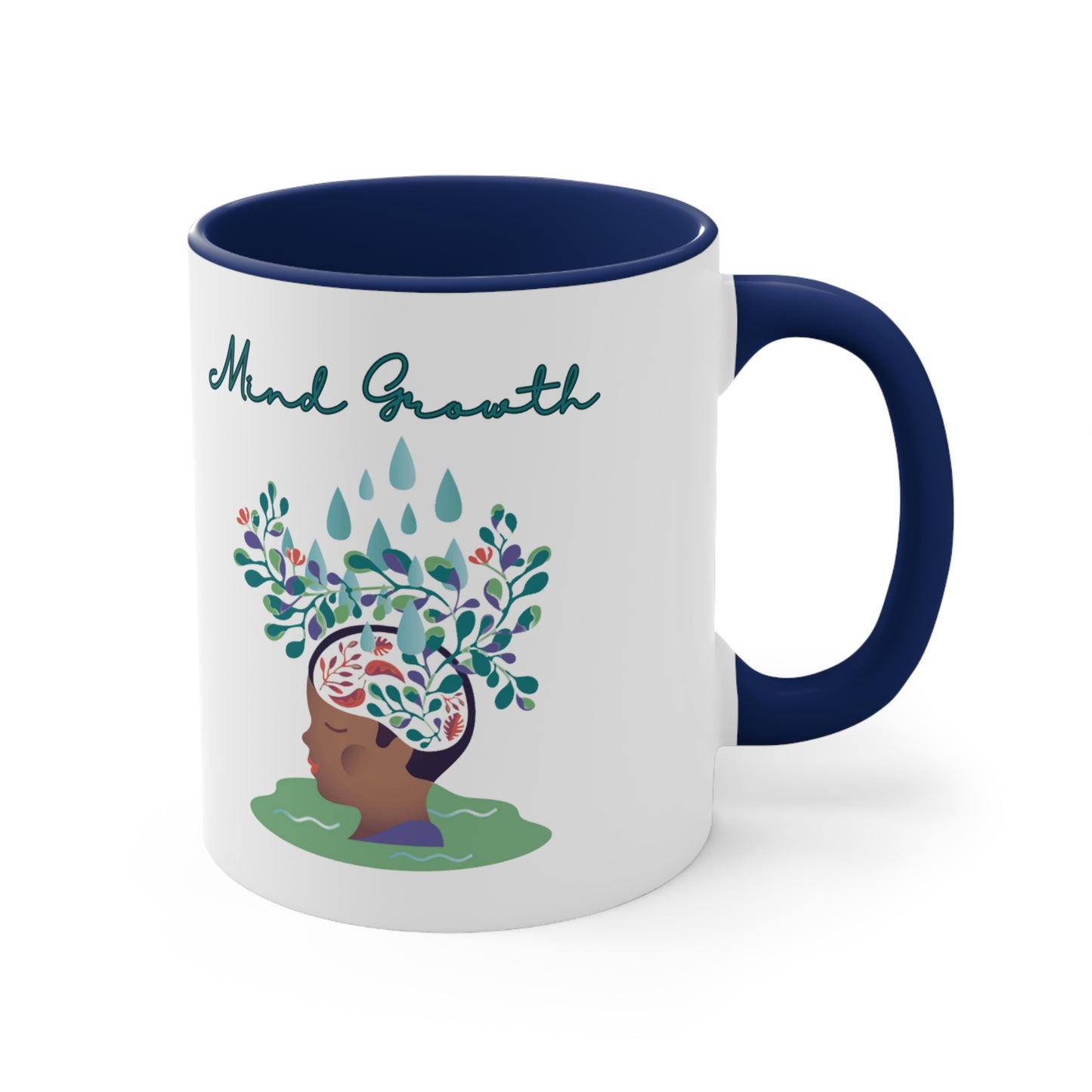 Mind Growth Accent Coffee Mug, 11oz