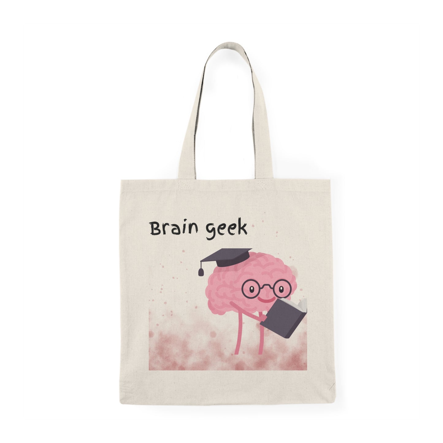 Brain Geek Natural Tote Bag