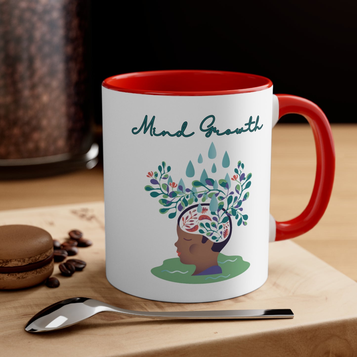 Mind Growth Accent Coffee Mug, 11oz