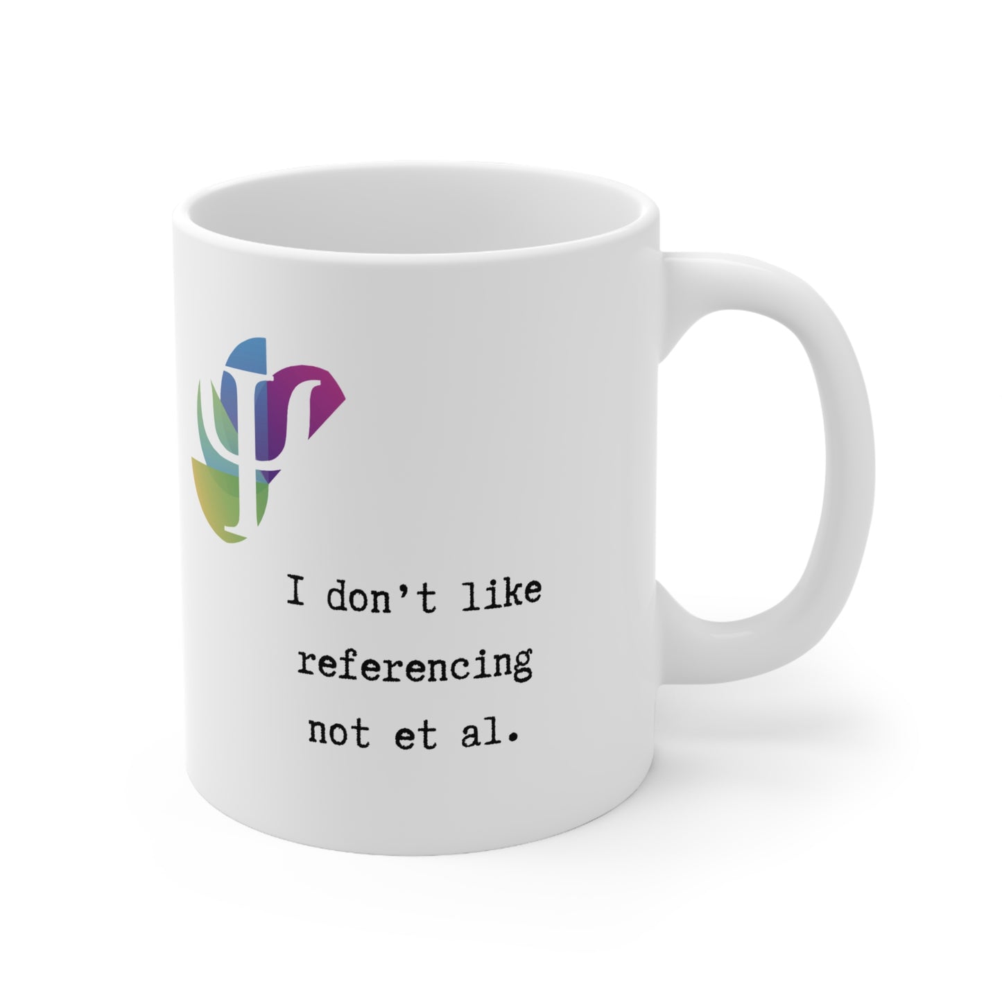 APA Referencing Ceramic Coffee Cups, 11oz