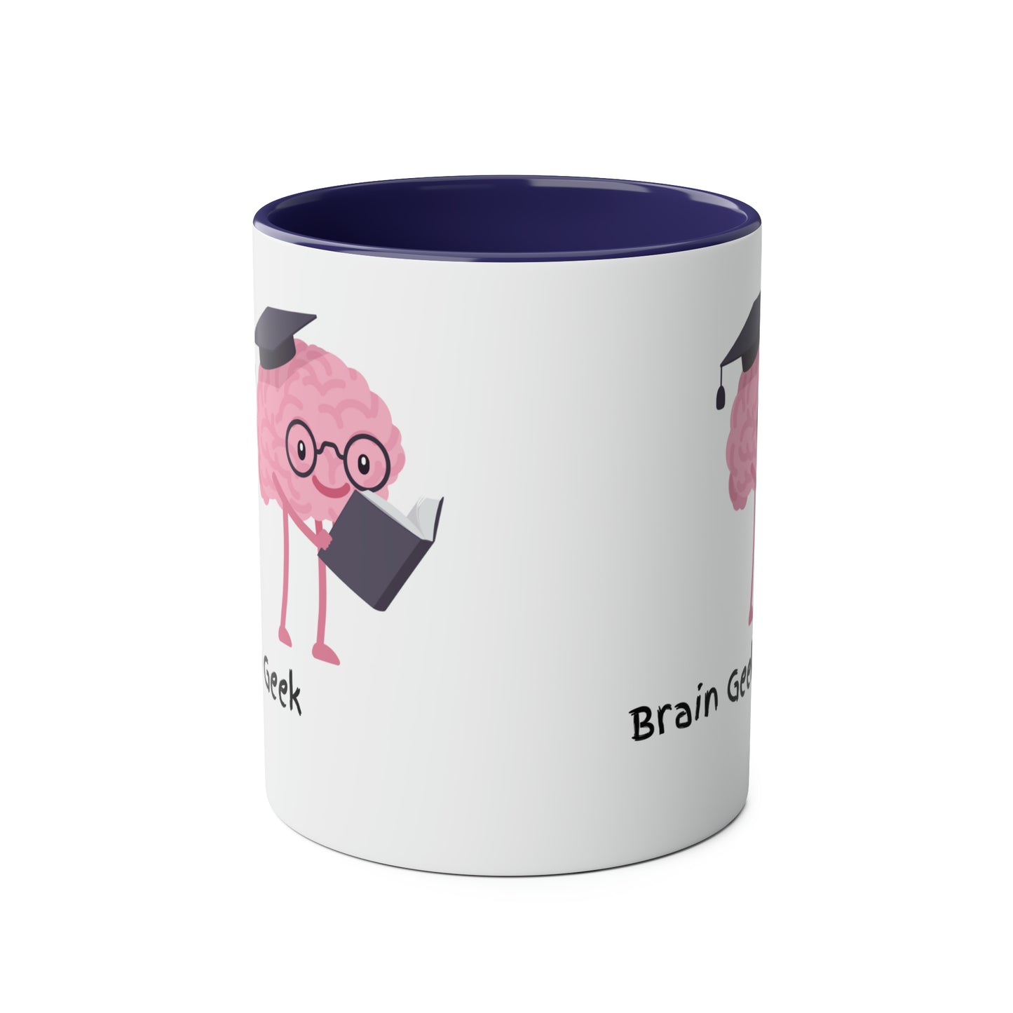 Brain Geek Two-Tone Coffee Mug, 11oz