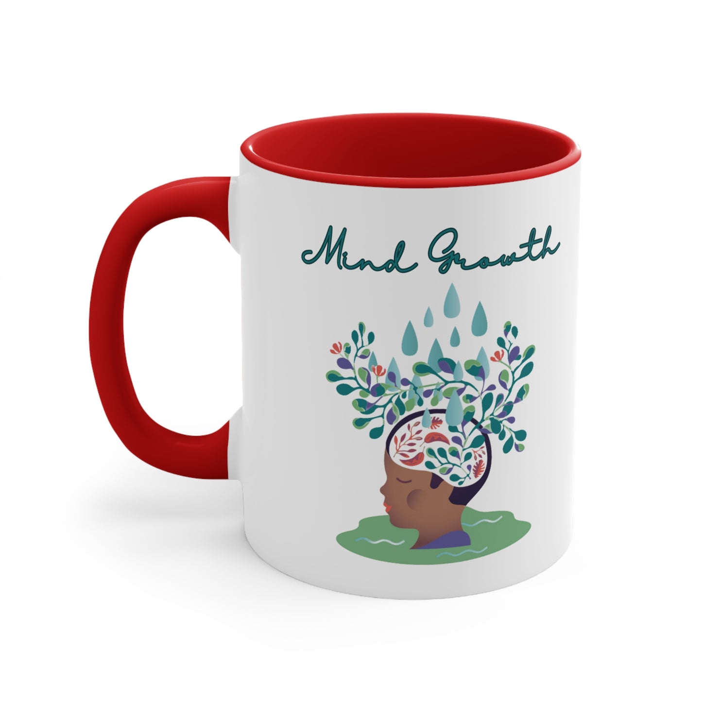 Mind Growth Accent Coffee Mug, 11oz