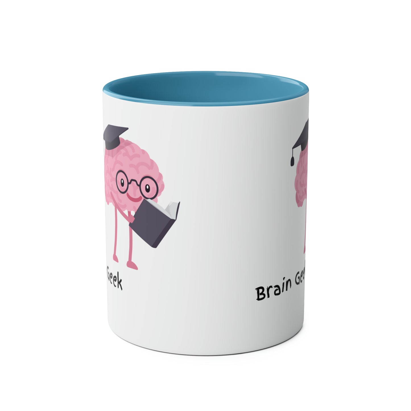 Brain Geek Two-Tone Coffee Mug, 11oz