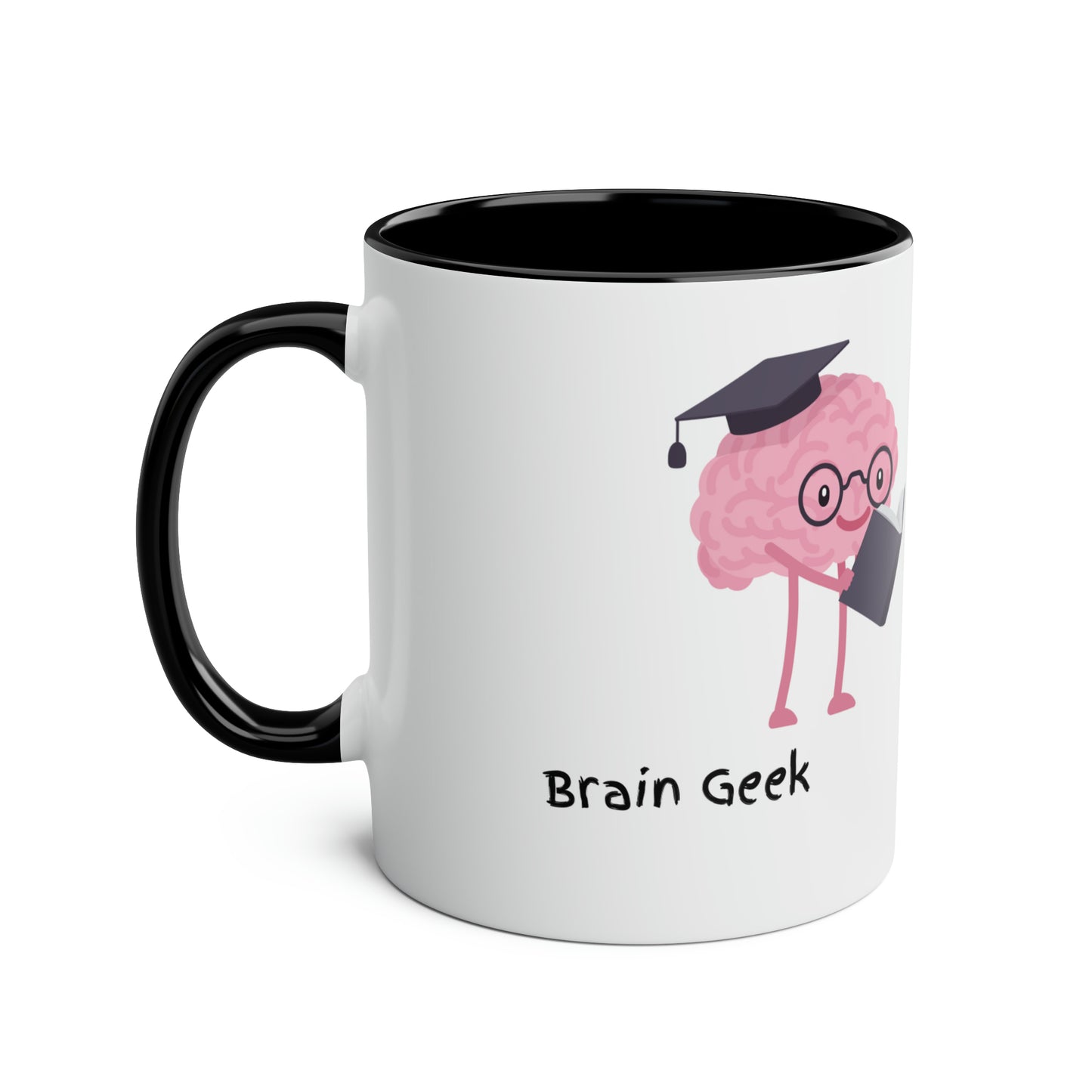 Brain Geek Two-Tone Coffee Mug, 11oz