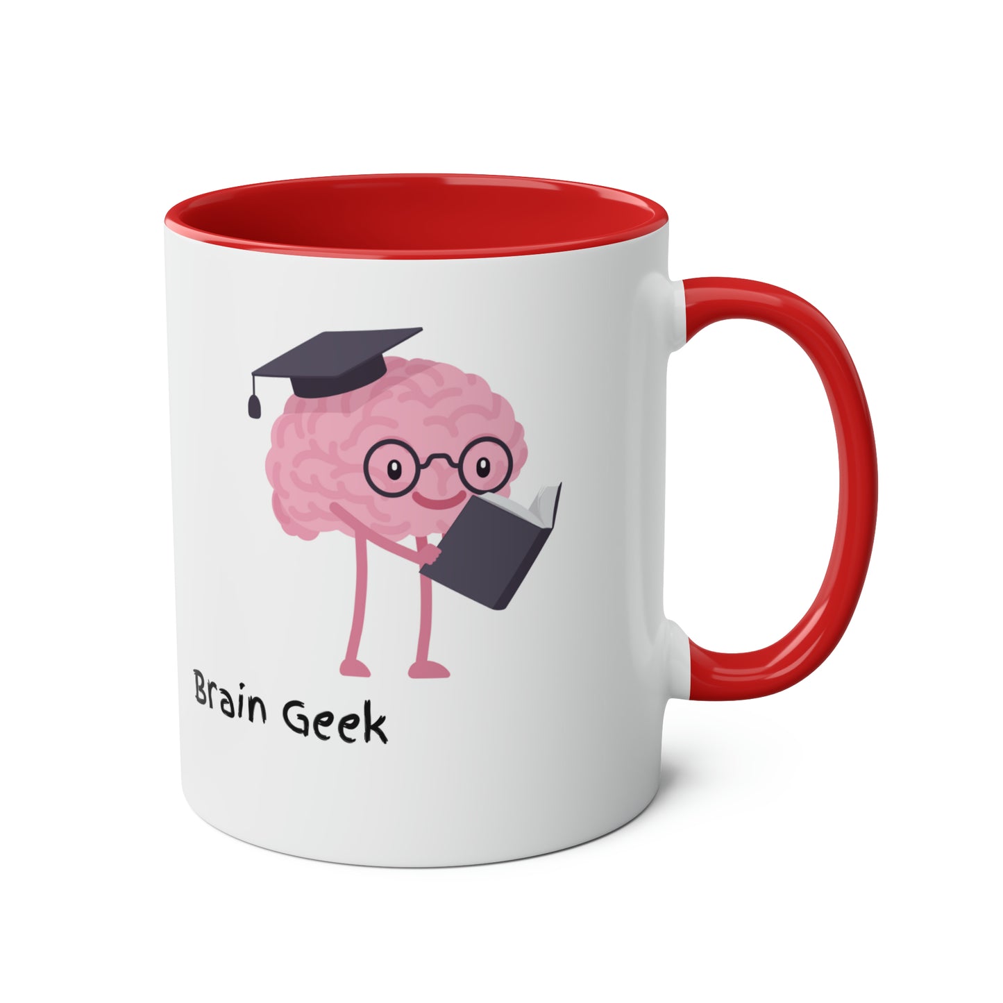 Brain Geek Two-Tone Coffee Mug, 11oz