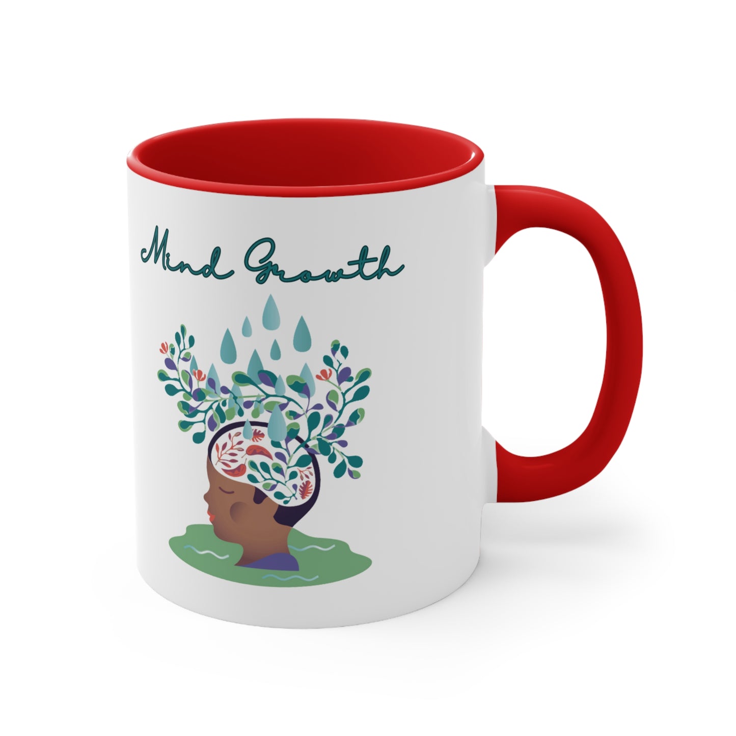 Mind Growth Accent Coffee Mug, 11oz