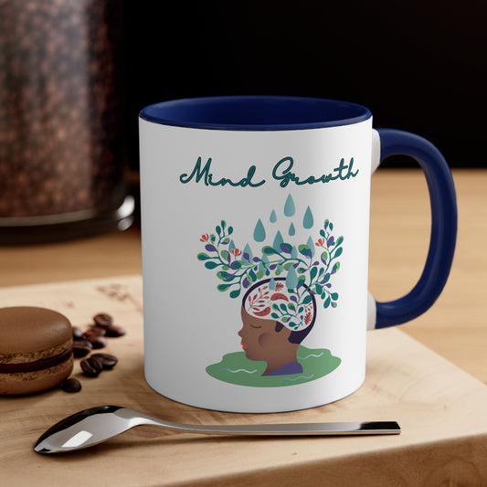 Mind Growth Accent Coffee Mug, 11oz