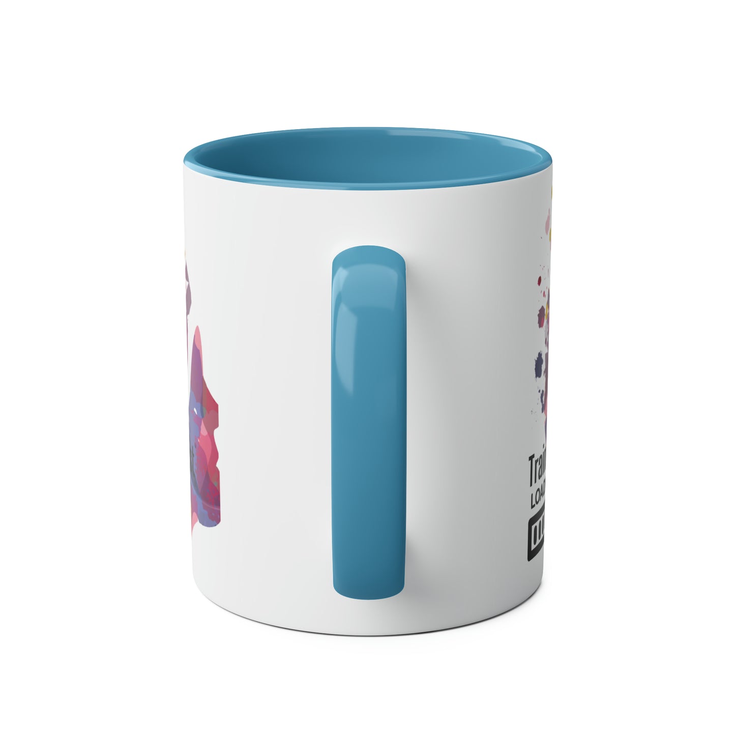 Trainee Psychologist loading Two-Tone Coffee Mug, 11oz