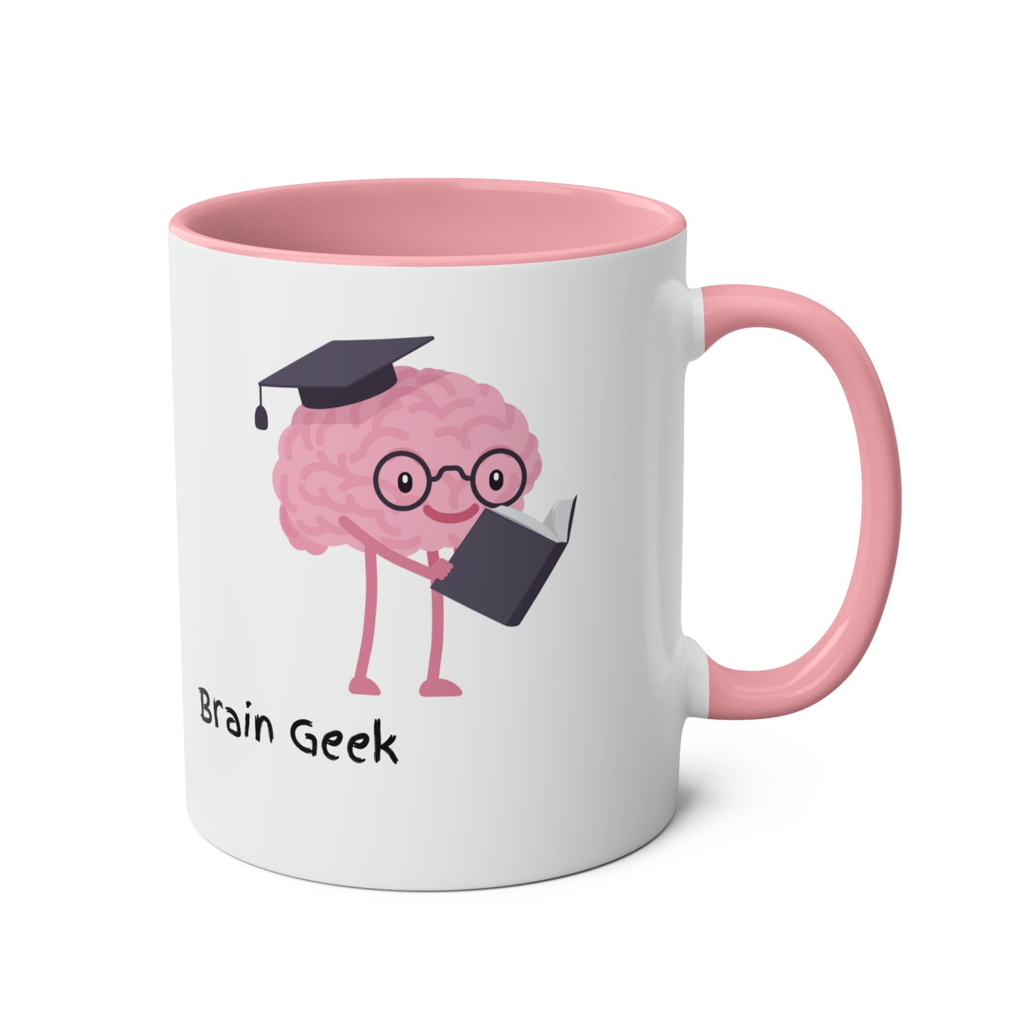 Brain Geek Two-Tone Coffee Mug, 11oz