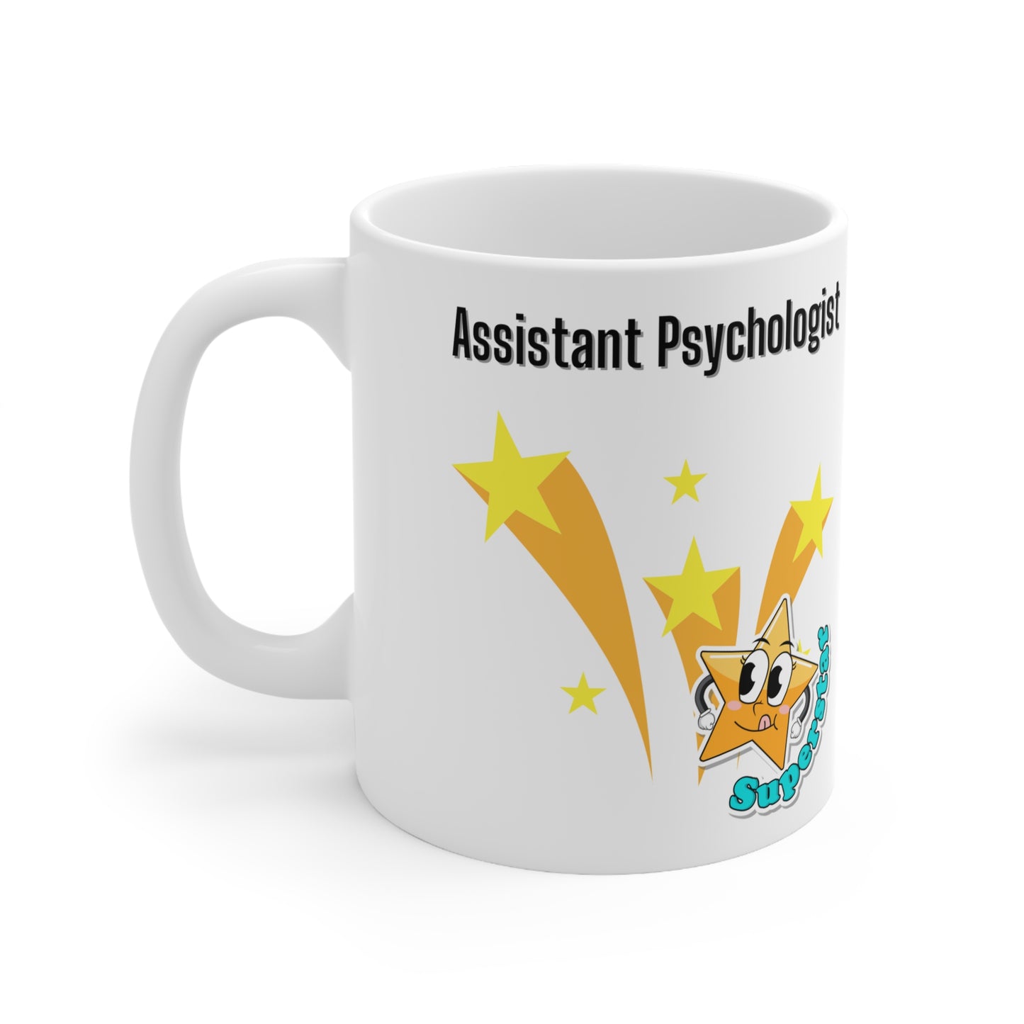 Superstar Assistant Psychologist Ceramic Coffee Mug, 11oz