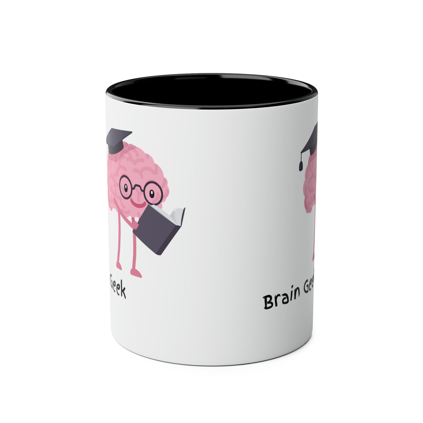 Brain Geek Two-Tone Coffee Mug, 11oz