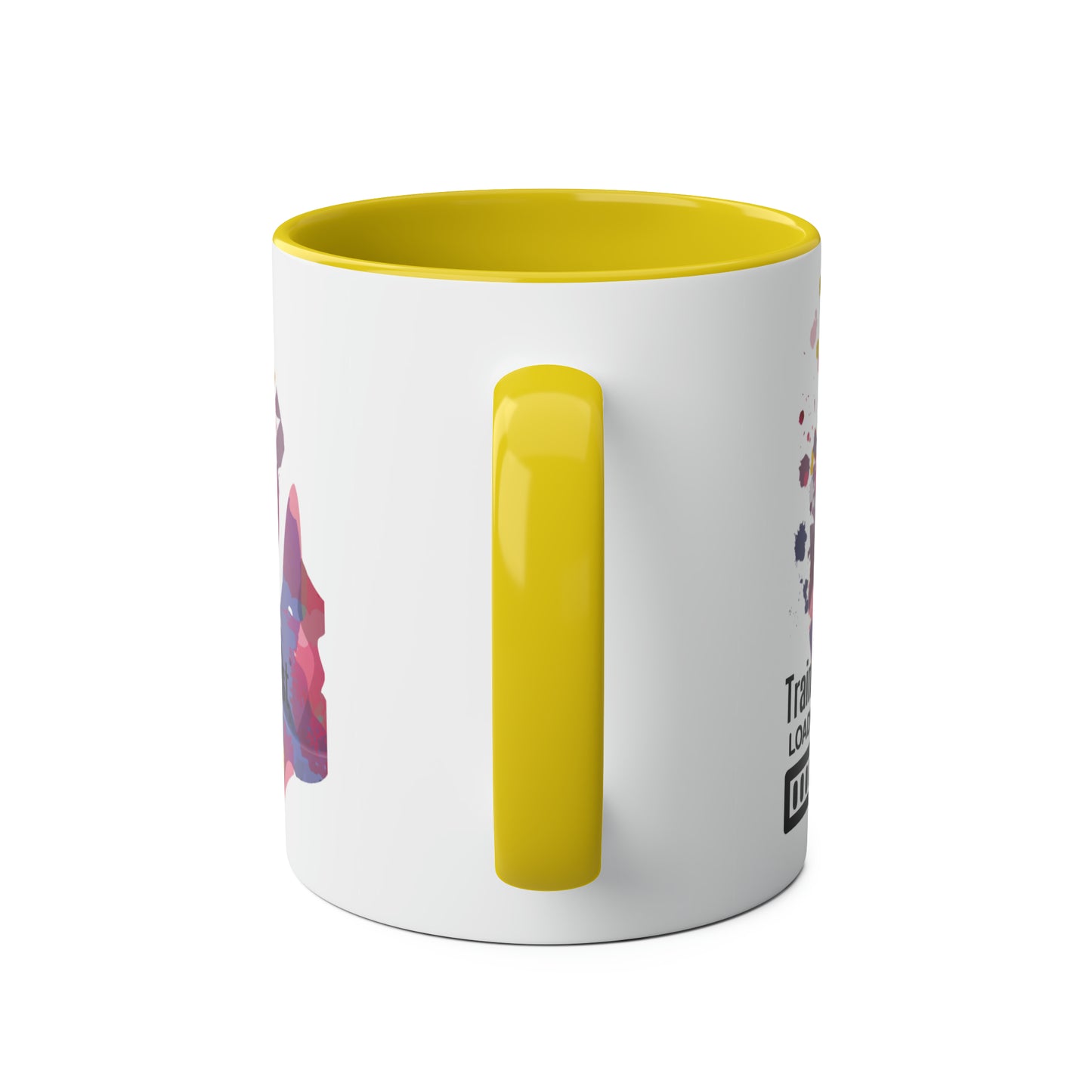 Trainee Psychologist loading Two-Tone Coffee Mug, 11oz