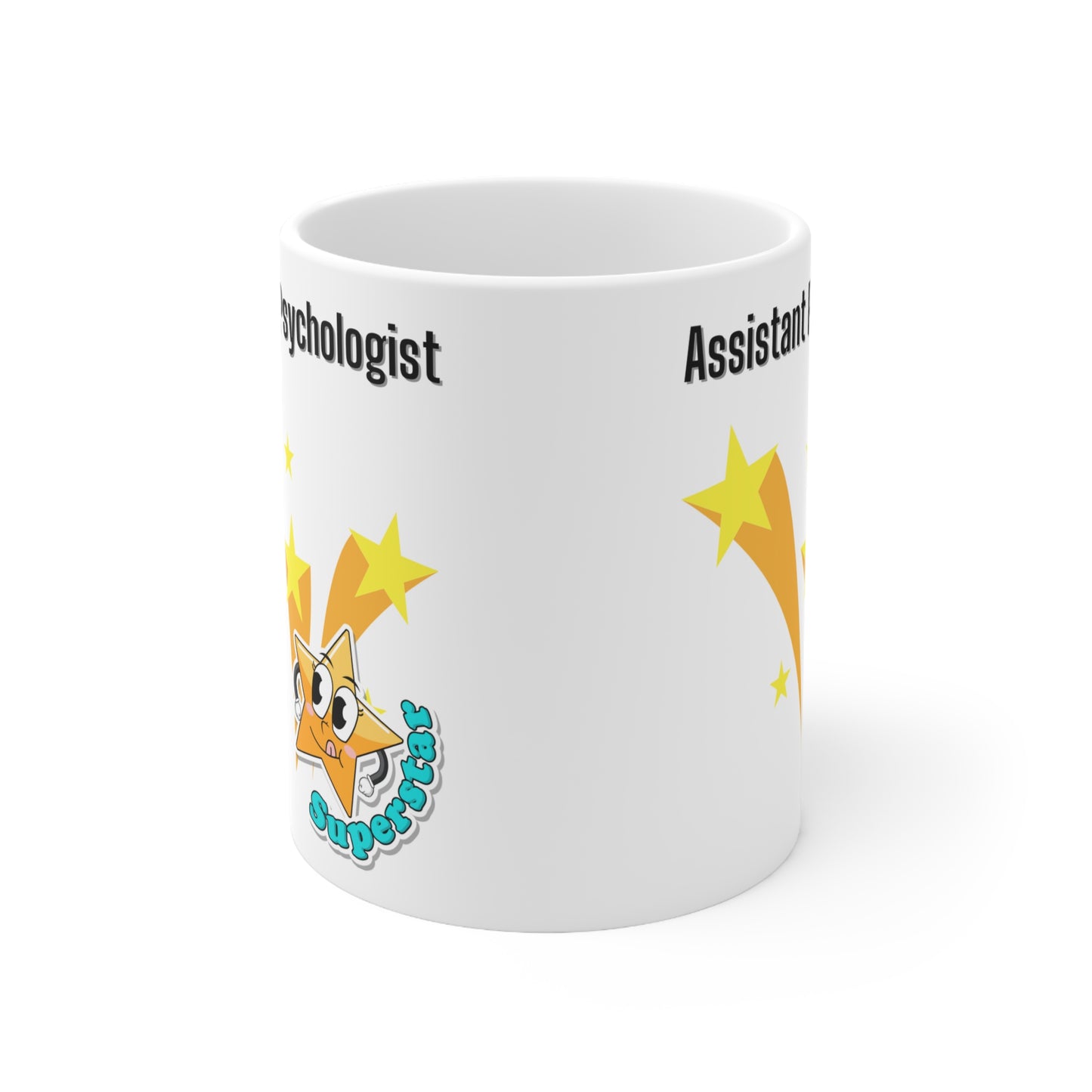 Superstar Assistant Psychologist Ceramic Coffee Mug, 11oz