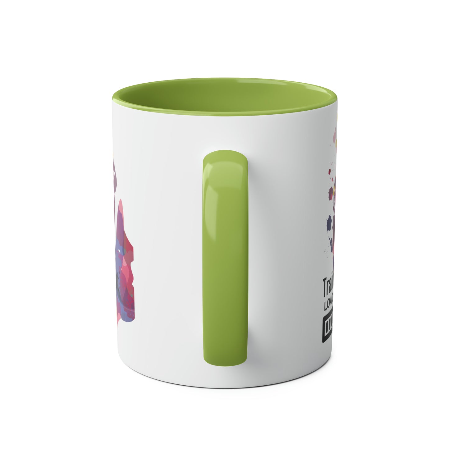 Trainee Psychologist loading Two-Tone Coffee Mug, 11oz