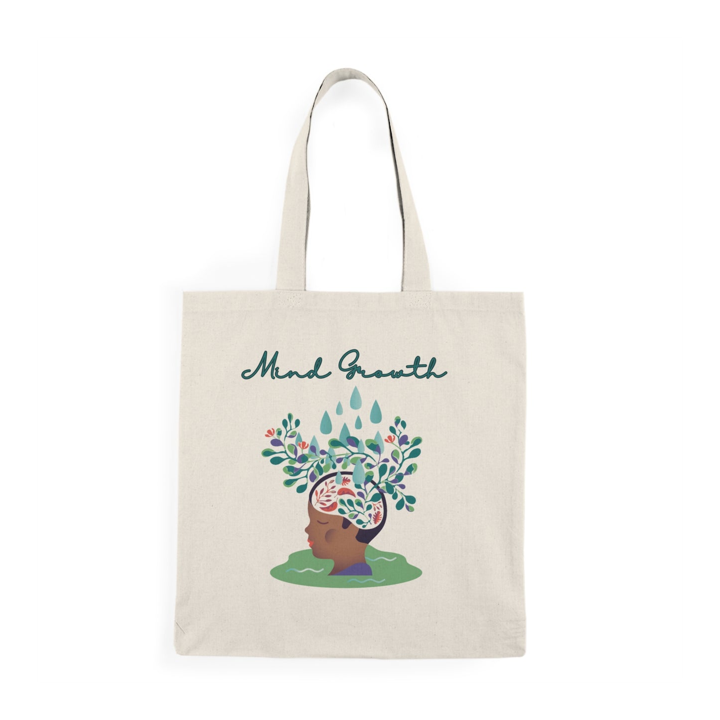 Mind Growth Natural Tote Bag