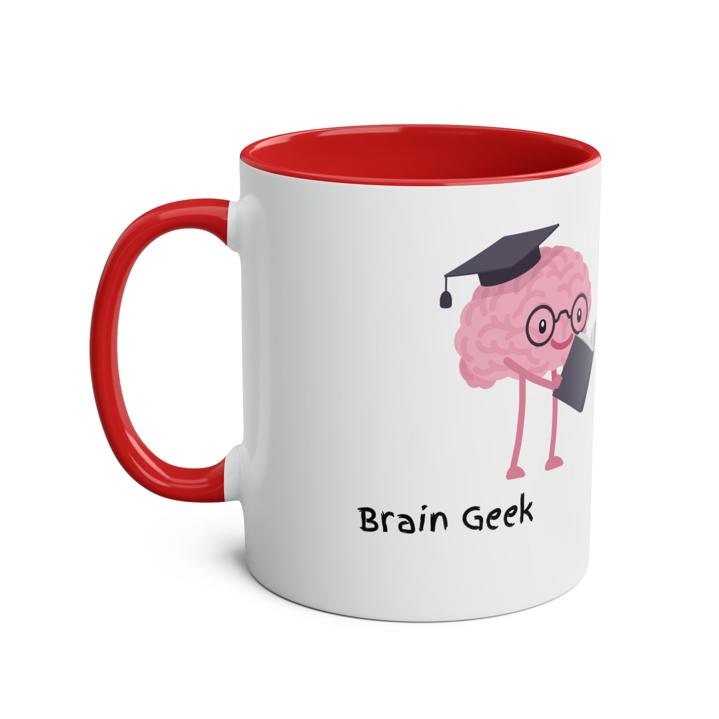 Brain Geek Two-Tone Coffee Mug, 11oz