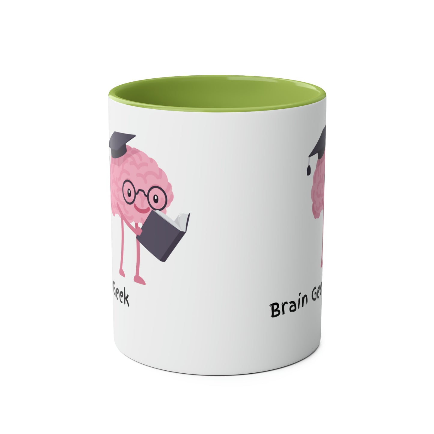 Brain Geek Two-Tone Coffee Mug, 11oz