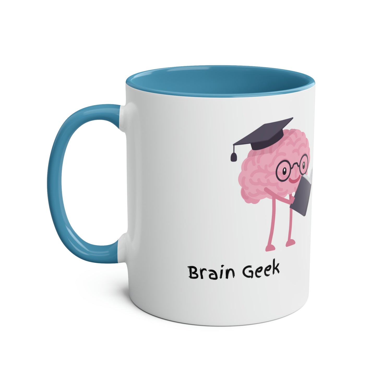 Brain Geek Two-Tone Coffee Mug, 11oz