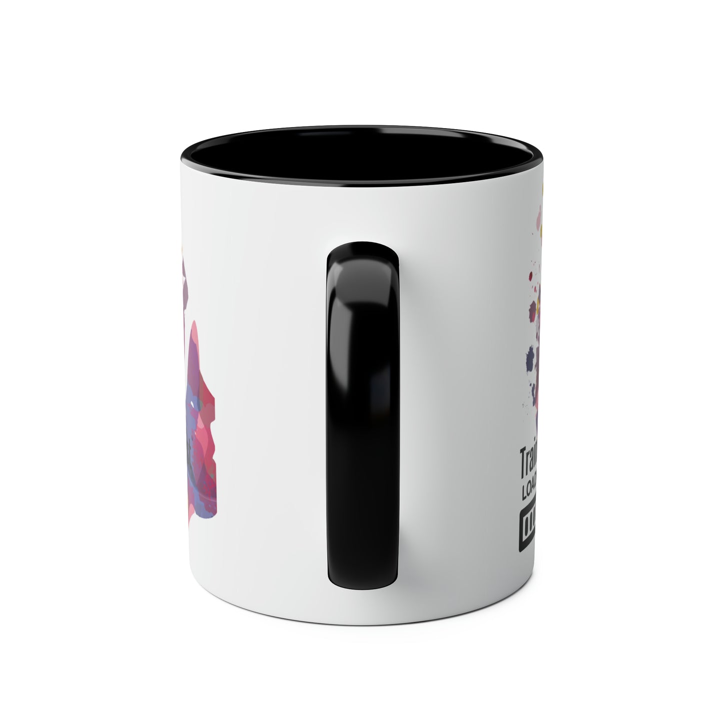 Trainee Psychologist loading Two-Tone Coffee Mug, 11oz